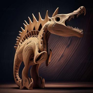 3D model Chromogisaurus (STL)